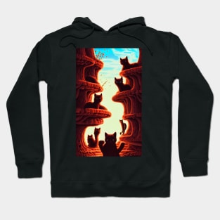 Abandon All Hope Ye Who Enter Kitten Realm Hoodie